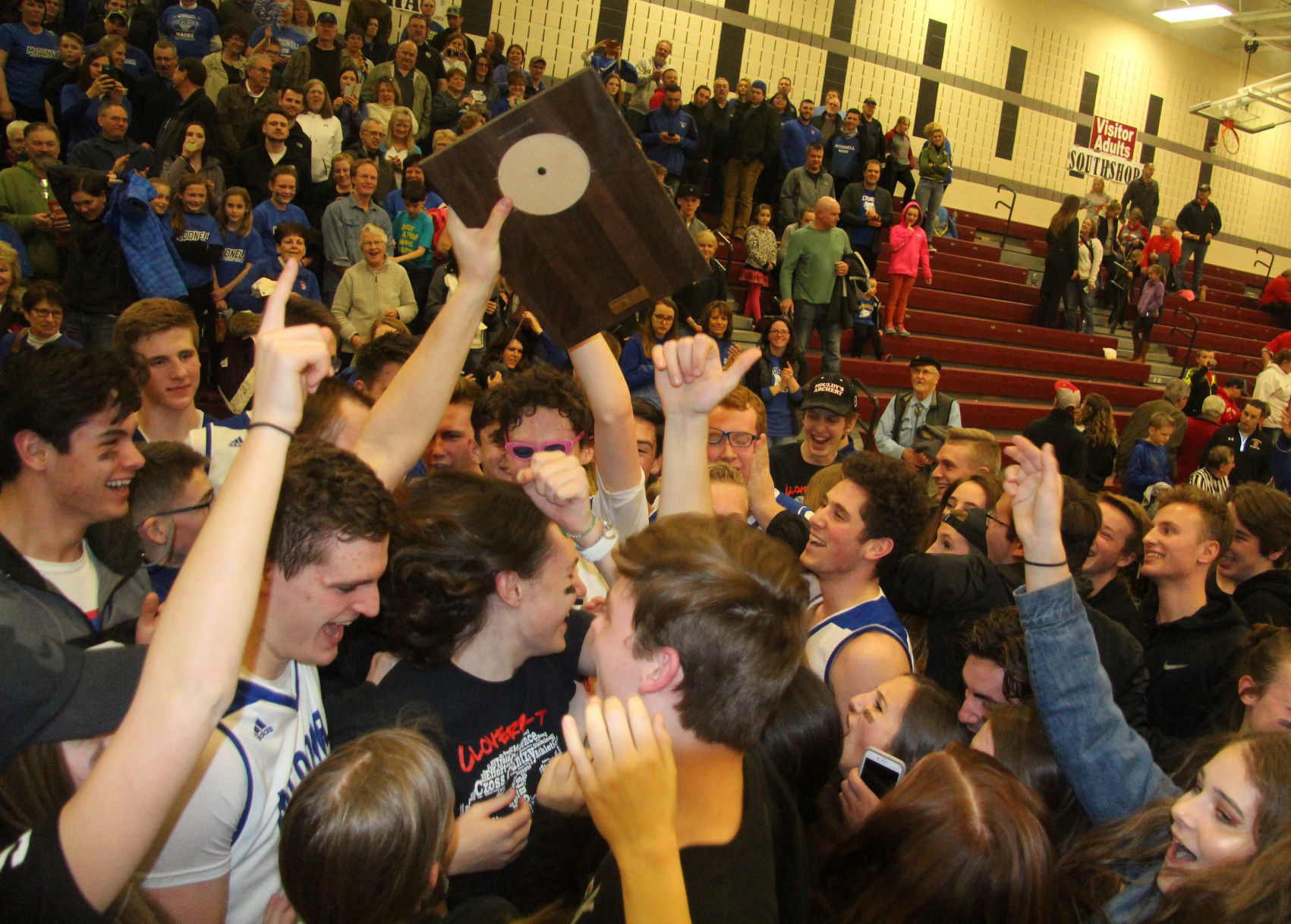 McDonell boys basketball vs South Shore at Spooner 3-10-18